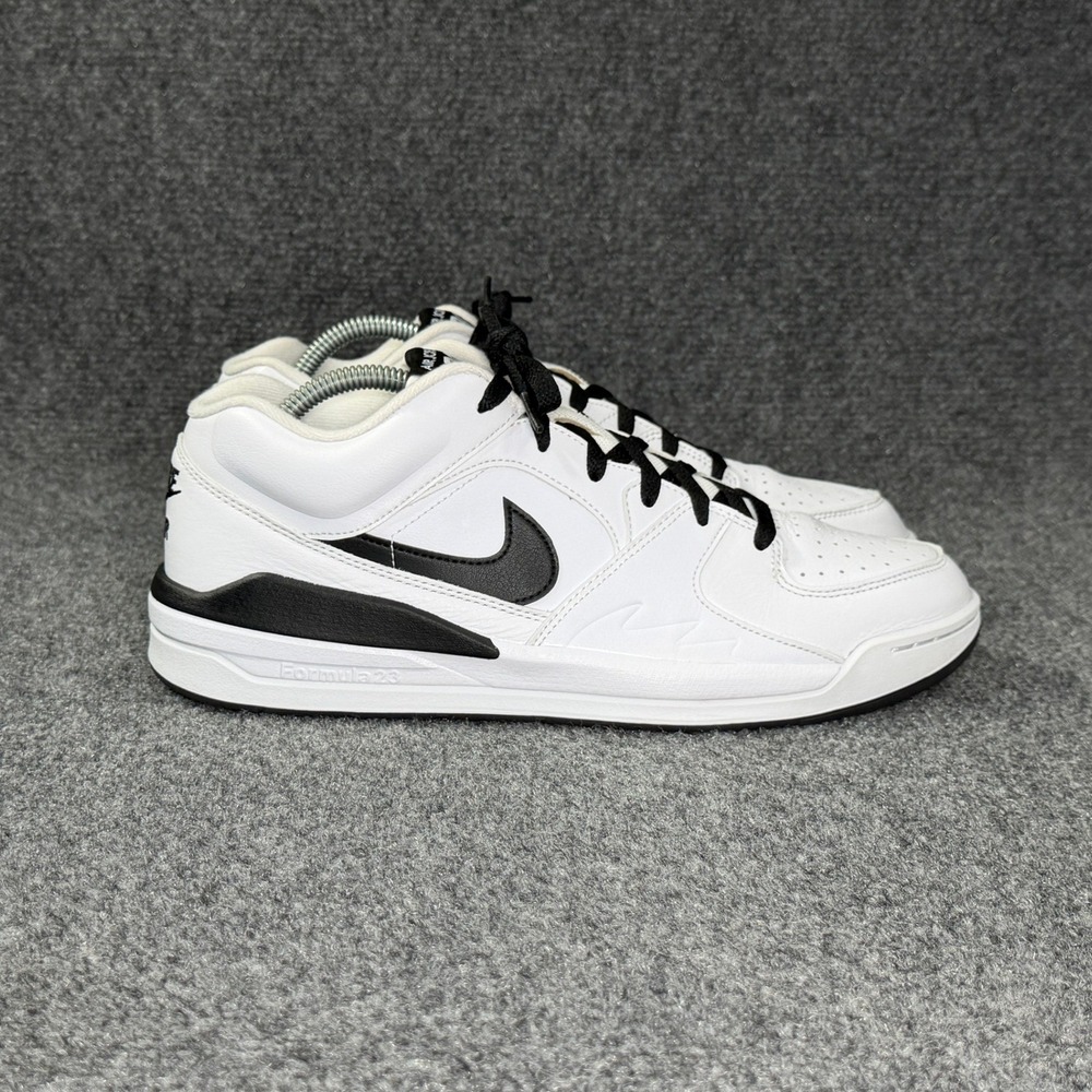 Jordan Stadium 90 Shoes Men's 11 White Black Athletic Retro Hooping Sneakers